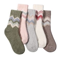 PRICES MAY VARY. PREMIUM FUZZY SOCKS: Made of soft, elastic and thick plush coral velvet, the women fuzzy socks provide maximum coziness for your feet and keep you warm, and comfy to wear all days. The super soft fluffy inner make your feet more comfortable and bring you lasting warmth. ONE SIZE FIT MOST: These fuzzy socks come in a standard US SIZE that fits shoe sizes from US 6-10. With elastic bands at the ankle and soft material, the fuzzy socks fit most people and give you the best comfortable wearing experience for everyday activities and even during sleep. SWEET FLUFFY SOCKS - 5 pairs fuzzy socks for women come in different colors and help to keep everything fresh and stylish. These fluffy candy sweet colors socks will light up your life and bring you a good mood from the sole every Cute Socks Fluffy, Warm Cozy Socks For Stocking Stuffer, Cozy Warm Socks For Stocking Stuffers, Warm Soft Socks For Stocking Stuffers, Warm Cozy Fit Socks For Stocking Stuffers, Cozy Soft Warm Socks, Cozy Warm Soft Socks, Cozy Warm Socks, Warm Thick Socks For Stocking Stuffers