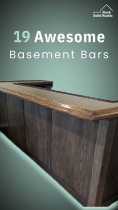 basement bars Custom Built Bars For Home, Cheap Basement Bar Ideas, Simple Bar Ideas For Home Basement, Bar Front Ideas Diy, Basement Bar Paint Colors, Bars In Basement Ideas, Mancave Bar Ideas Diy, Easy Basement Bar, Basement Bar Top Ideas