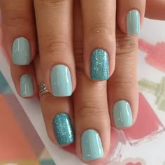 Cute Nails Matte, Nail Short Nails, Manicure Ideas For Short Nails, Short Nails Design, Matte Nails Glitter, Ideas For Short Nails, Long Gel Nails, Nail Short, Gel Manicures