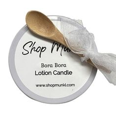 These amazing custom made lotion candles contain shea butter, coconut butter, and soy wax, emu oil and fragrance or essential oils. The lotions absorb easily into the skin for a soft silky feeling complete with the benefits of the emu oil and essential oils. Features: Includes wooden spoon Custom scents Easy to use Shea butter, Coconut Butter, Soy Wax, Fragrance / Essential Oils Made in USA 8oz Color: White. Bora Bora, Lotion Candles, Emu Oil, Garden Candles, Coconut Butter, Essential Oil Fragrance, Wooden Spoon, Candle Shop, Gifted Kids