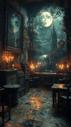 Gothic Utility Room Ideas: Mystical Decor & Dark Color Palette Inspiration Haunting Paintings, Gothic Victorian Aesthetic, Moody Cottage, Utility Room Ideas, Gothic Home Decor Ideas, Mystical Decor, Goth House, Goth Houses