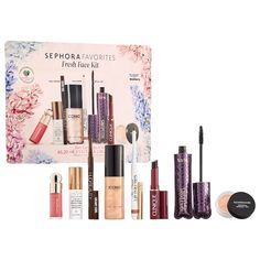 Fresh Face Makeup Kit - Sephora Favorites | Sephora Fresh Face Makeup, Lip Injection Extreme, Face Kit, Black Honey, Lip Injections, How To Apply Lipstick, It Cosmetics