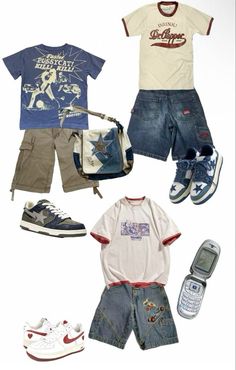 Men’s Summer Outfits Y2k, 90s Clothing Style, Vetements Shoes