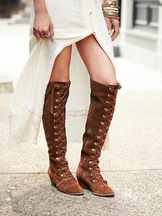 Jeffrey Campbell Johnny Tall Boot Free People Boots, Camel Boots, Women's Motorcycle Boots, Genuine Leather Boots, Moda Chic, Free People Clothing Boutique, Tall Leather Boots, Tall Boot, Free People Shoes