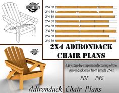 the adirondack chair plans are easy to build