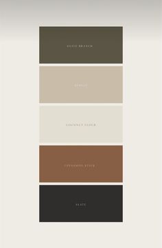 Dark Brown Atheistic, Black Brown Wedding Color Schemes, Earthy Dark Aesthetic, Beige Black And Brown Bedroom, Timeless Color Schemes, Brown Interior Color Palette, Family Room Color Palette, Navajo White Color Palette, Dark Nuetral Pallete