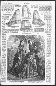 Petticoat Pattern, Victorian Costume, Have Inspiration, Antique Dress