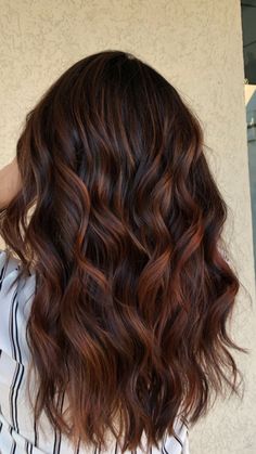 Red Balayage Hair