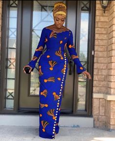 Ankara Maxi Dress, African Party Dresses, Ankara Clothing, Long African Dresses, Ankara Dress Styles, African Prom Dresses, African Dresses Modern, Ankara Gown Styles, African Wear Dresses