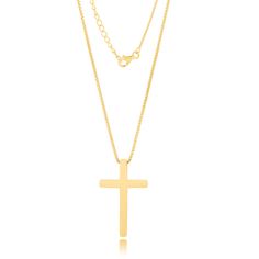 PRICES MAY VARY. 14K GOLD PLATED SILVER: Grasp sophistication through this exceptional gold plated cross pendant necklace. Manufactured using 925 sterling silver and coated with real 14K gold, the dainty cross necklace for women is stamped with 925 for authenticity. ADJUSTABLE LENGTH: Real gold cross necklace for women offers adjustable chain from 16 to 18", making it a great silver cross necklace for girls, women and men. This silver gold crucifix necklace for women comes with secured clasp so Silver Cross Necklace Woman, Gold Cross Necklace For Women, Gold Crucifix Necklace, Cross Necklace For Women, Dainty Cross Necklace, Cross Necklace Women, Crucifix Necklace, Silver Cross Necklace, Silver Cross Pendant