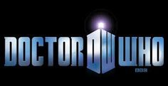 the title for doctor who is shown in blue