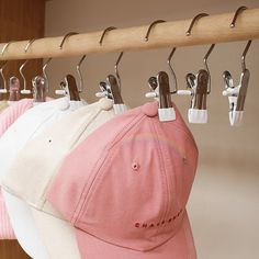 Owronline - Anti-rust Clip Space-saving Clothespin Hat Pants Storage Hanging Travel Hook – owronline Pants Storage, Outdoor Drying, Wooden Hooks, Degree Design, Storage Hanging, Fisherman's Hat, Hanger Clips, Metal Material