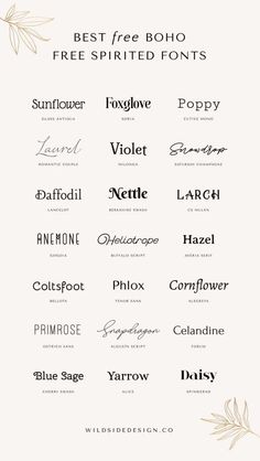 the best free font styles for your website