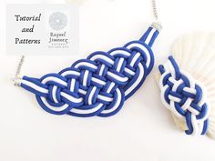 ♥ Set of 2  patterns and tutorial to make a set of necklace and bracelet based on nautical or sailor knots with them you can easily make yourself a nice set guiding you with the video tutorials.  ♥ Create with your own hands nautical jewelry, with all the meaning and beauty of these infinite knots. You will have a unique accessories made by you, so you can have a good time while you make them and then look beautiful on all occasions, both for everyday and for special parties.  ♥ Contains  - Patt Nautical Knots, Macrame Bracelet Patterns, Sailor Knots, Necklace And Bracelet Set, Jewelry Knots, Nautical Jewelry, Unique Accessories, Set Patterns, Macrame Knots