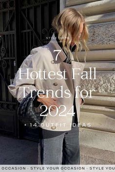 Woman Fall Fashion 2024, Fall Lookbook 2024, Autumn Style 2024 Women, Autumn 24 Outfits, 2024fall Fashion Trends, What To Wear 2024, Trending Styles For Fall 2024, Style Trends 2024 Women, Fall 2024 Jacket Trends