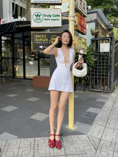 Bangkok Outfit, Gaun Fashion, Casual Day Outfits, April 16, Pinterest Outfits, Inspired Outfits, Looks Style, Casual Style Outfits, Looks Vintage