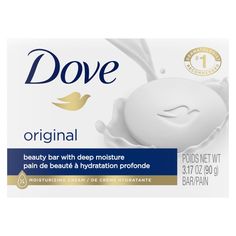 Dove Original Beauty Bar and gentle skin cleanser combines a gentle cleansing formula with our signature one/four moisturizing cream to hydrate and nourish skin, instead of leaving skin feeling dry and tight like an ordinary bar soap might. Dove mild cleansers help skin retain its natural moisture, which helps replenish skin-natural nutrients that can be lost during the cleansing process. Include this Beauty Bar in your bath and skin care routine as a facial cleanser or as a gentle skin cleanser Dove Beauty Cream, Dove Beauty Bar, Bar Original, Pamper Skin, One Four, Dove Beauty, Wet Hands, Gentle Skin Cleanser, Skin Cleanser