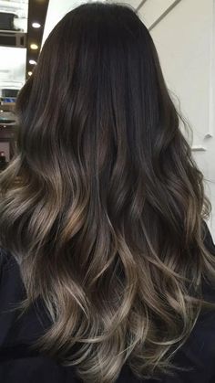 Ashy Brown, Ash Brown Balayage, Trendy We Fryzurach, Balayage Long Hair, Rambut Brunette, Ash Brown Hair Color, Ash Brown Hair, Ash Blonde Balayage, Blond Balayage