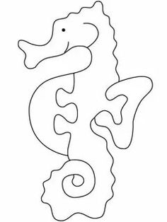 a sea horse is shown with the word seahorse on it's back side