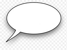 an empty speech bubble on a transparent background, hd png clipart free for personal use