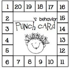 an image of a punch card with numbers in the middle and two faces on it