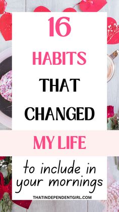 16 morning habits that will change your life