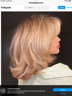 Short Farah Fawcett Hairstyle, Elegant Haircut Classy Medium, Strawberry Haircut, Short Hair With Curtain Bangs Round Face, Shay Sullivan, Hair Inspiration Short, Hairstyles For Layered Hair, Blonde Hair Inspiration, Blowout Hair