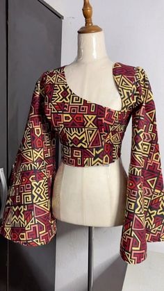 Ankara Top Styles, African Print Tops, Ankara Dress Styles, African Print Clothing, African Fashion Designers