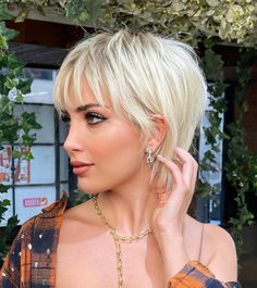 Sassy Pixie Shag Hairstyle Pixie Shag, Modern Bob Haircut, Embrace The Change, Short Mullet, Mullet Wig, Bob Haircut Ideas, Layered Haircuts For Women, Modern Bob, Fresh Cuts