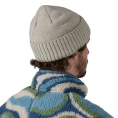 The Brodeo is a classic cuff beanie made with a recycled wool/recycled nylon blend. Fair Trade Certified™ sewn. DETAILS Hard-Working Yet Easy-Wearing Yarn Blend Warm and comfortable recycled wool/recycled nylon blend provides a snug fit that will loosen with wearRib-Knit Cuff 2½" rib-knit cuff traps heat and keeps your hat in placeOriginal Artwork Patagonia graphics are original works created both by our designers as well as freelance creativesFair Trade Certified™ Sewn Fair Trade Certified™ sew Loading Icon, 50% Logo, Best Bond, Beanie Style, Cuffed Beanie, Mens Beanie, Knit Cuff, Fair Trade, Patagonia