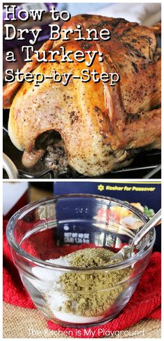 how to dry brine a turkey step by step