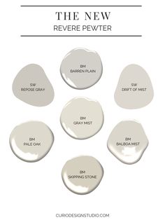 the new revere pewter paint colors