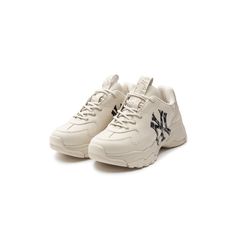 韩国 MLB Korea Unisex Big Ball Chunky经典单字拼接鞋NY Yankees黑色 270(M9.0-W10.0) Monogram Shoes, Classic Monogram, Big Balls, Gift Card Balance, Ny Yankees, Sales Gifts, Fabric Material, Mlb, Clothing And Shoes