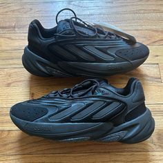 Brand New With Tags! No Box Size: 6w Adidas Ozelia Black, Adidas Ozelia, Shoes Adidas, Carbon Black, Adidas Black, Black Adidas, Adidas Shoes, Adidas Women, Womens Shoes Sneakers