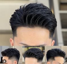 Korean Middle Part, Perfect Middle Part, Middle Part Hairstyle, Asian Men Short Hairstyle, Faded Haircut, Haircut Ideas Trendy, Short Hair With Beard, Mens Hairstyles Fade