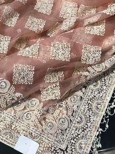 Saree Designer Party Wear, Lucknowi Embroidery, Designer Party Wear Saree, Traditional Party Wear, Party Wear Sarees Online, Saree Traditional, Saree Designer, Party Wear Saree, Bollywood Style