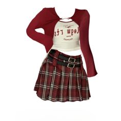 American Sweet and Spicy Women College Style Jk Plus Size S-4XL Uniform Top Plaid Skirt Skirt Set Fitted Fake Two-piece Mini Skirt, Cute Fitted Mini Skirt For School, Fitted Mini Skirt With Fake Two-piece Design, Fitted Mini Skirt With Fake Two-piece Detail, Trendy School Skirt For Fall, Trendy Stretch School Skirt, Y2k Mini Skort For Fall, Y2k Style Mini Skirt For Winter, Y2k Mini Skirt For Winter