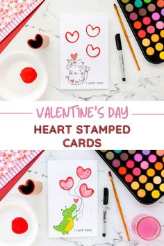 Valentine’s Day is a fun day for kids to express their love and affection for their friends and family members. This year, why not let them delve into the world of DIY and create unique Heart Stamped Valentine’s Day Cards? Not only are these cards simple to make, but they also add a personal crafty touch that store-bought cards simply cannot match.