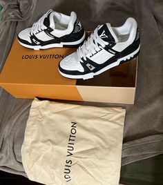 Lv Trainers, Every Man Should Own, Louis Vuitton Trainers, Pretty Sneakers, Louis Vuitton Sneakers, Nike Fashion Shoes, Streetwear Shoes, Lv Shoes, Monk Strap Shoes