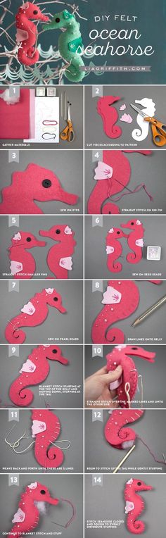 the instructions for how to make an octopus craft