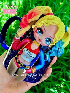 Creative Accessories, Kawaii Doll, Harley Quinn Art, Pasta Francesa, Tumbler Cups Diy