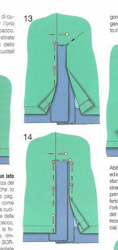 instructions for how to sew a jacket