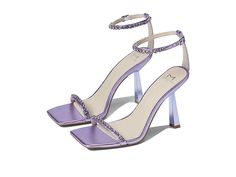 Lavender Heels, Purple High Heels, Dr Shoes, Purple Heels, Sparkly Heels, Prom Heels, Strappy High Heels, Purple Shoes, Prom Shoes