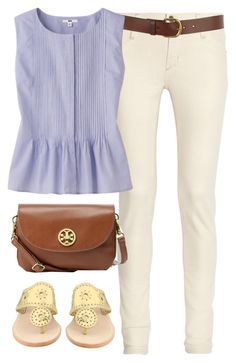 2014 Fashion, White Pants, Preppy Outfits, Look Chic, Cute Fashion, Look Fashion, Passion For Fashion, Spring Summer Fashion