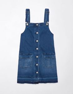 Dark Wash Buttoned Cotton Denim Jumpsuit, Denim Overalls With Buttons, Denim Overalls With Buttons For Work, Denim Button-up Overalls With Buttons, Button-up Denim Overalls With Buttons, Button-up Denim Overalls, Workwear Overalls With Bib Front And Buttons, Buttoned Denim Overalls, Utility Denim Jumpsuit With Buttons In Medium Wash