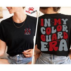 "In my Color Guard Era,Personalized Color Guard Shirt, Color Guard Gift, Color Guard Senior Gift,Color Guard Mom,Team Gift,Girls Coach Gifts, Gift for Color Guardcustom cheer giftColor Guard giftHigh School SeniorColor Guard MomColor Guard lovercolor guard giftsColor Guard Teamcolor guard directorGuard Senior 2024Custom Guard MomCustom Color Guardsenior color guard ---------- PRODUCT DETAILS ---------- - Discover the timeless appeal of Comfort Colors® with the C1717 garment-dyed t-shirt, boastin Color Guard Team Shirts, Color Guard Gifts Ideas Diy, Color Guard Tshirt, Color Guard Bag Essentials, Color Guard Shirts Design, Colorguard Tricks, Color Guard Gifts, Color Guard Aesthetic, Colorguard Uniforms