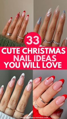 Cute Nail Christmas Designs, Trendy Xmas Nails, Christmas Design Nails Acrylic, Winter Nail Ideas Acrylic Square, Acrylic Nails For Christmas Holiday, Holiday Nail Art Winter, Xmas Nails 2024 Trends, Nails Acrylic For Christmas, Christmas Nails With Christmas Tree