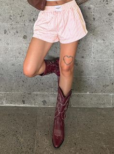 Cowboy boots Pointed toe, embroidered detailing, cuban heel, zip fastening at side Non leather upper, lining & sole Maroon Cowboy Boots Outfit, Pink Cowboy Boots Outfit, Maroon Boots, Cowboy Boots Outfit, Festival Shoes, Neutral Aesthetic, Cuban Heels, Maroon Dress, Fleece Dress