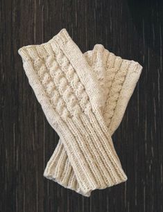 A knitting pattern for cabled mitts in two sizes. The mitts are knit at a fine gauge and feature a snug fit that feels like a second skin, yet are warm and practical for outdoor or indoor use. May be sized up for looser fit or for men’s sizes by using a slightly heavier yarn.Suggested Yarns: Modern Deco Lace, Better Breakfast Fingering, Stone Soup Fingering, Shetlandia Fingering, Jacob Fingering, or any soft, sock-weight yarn Finished Size: Small = 5.5” finished circumference and fits hands up t Gloves Diy, Cowl Knitting Pattern, Modern Deco, Triangle Shawls, Hand Gloves, Lace Socks, Knit Mittens, Knitting Accessories, Vintage Summer