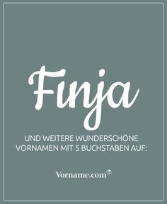 the words finja written in white on a gray background with an image of a woman '